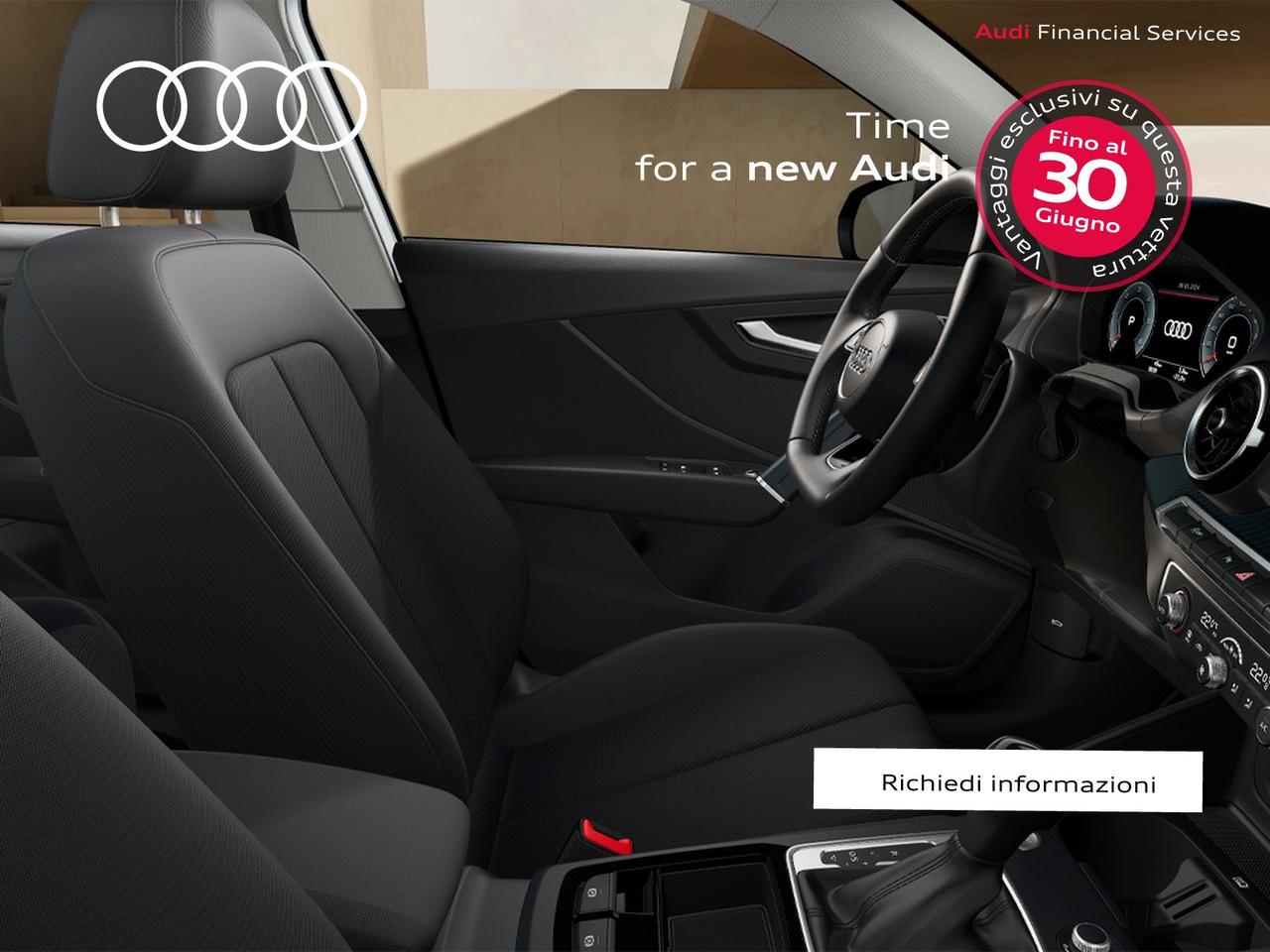 Audi Q2 40 2.0 tfsi identity black quattro s-tronic