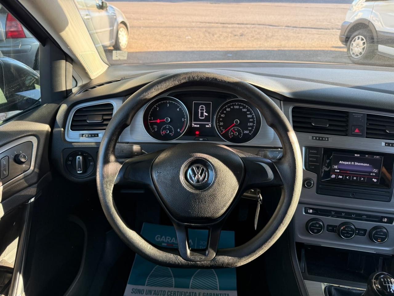 Volkswagen Golf 7 TDI DISTRIBUZIONE FATTA