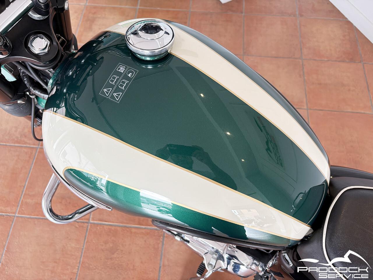 Triumph Bonneville T100 2012 23.120 km Forest green