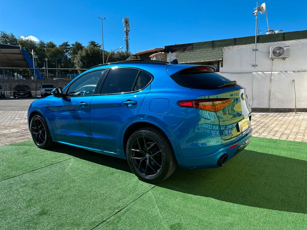 Alfa Romeo Stelvio 2.2 Turbodiesel 210 CV AT8 Q4 Veloce 06/2021 garanzia permute finaziamento