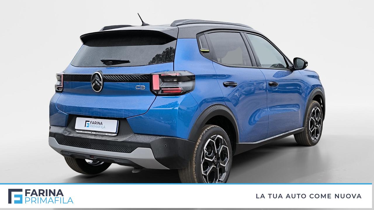 CITROEN Nuova C3 Hybrid 100cv - MAX