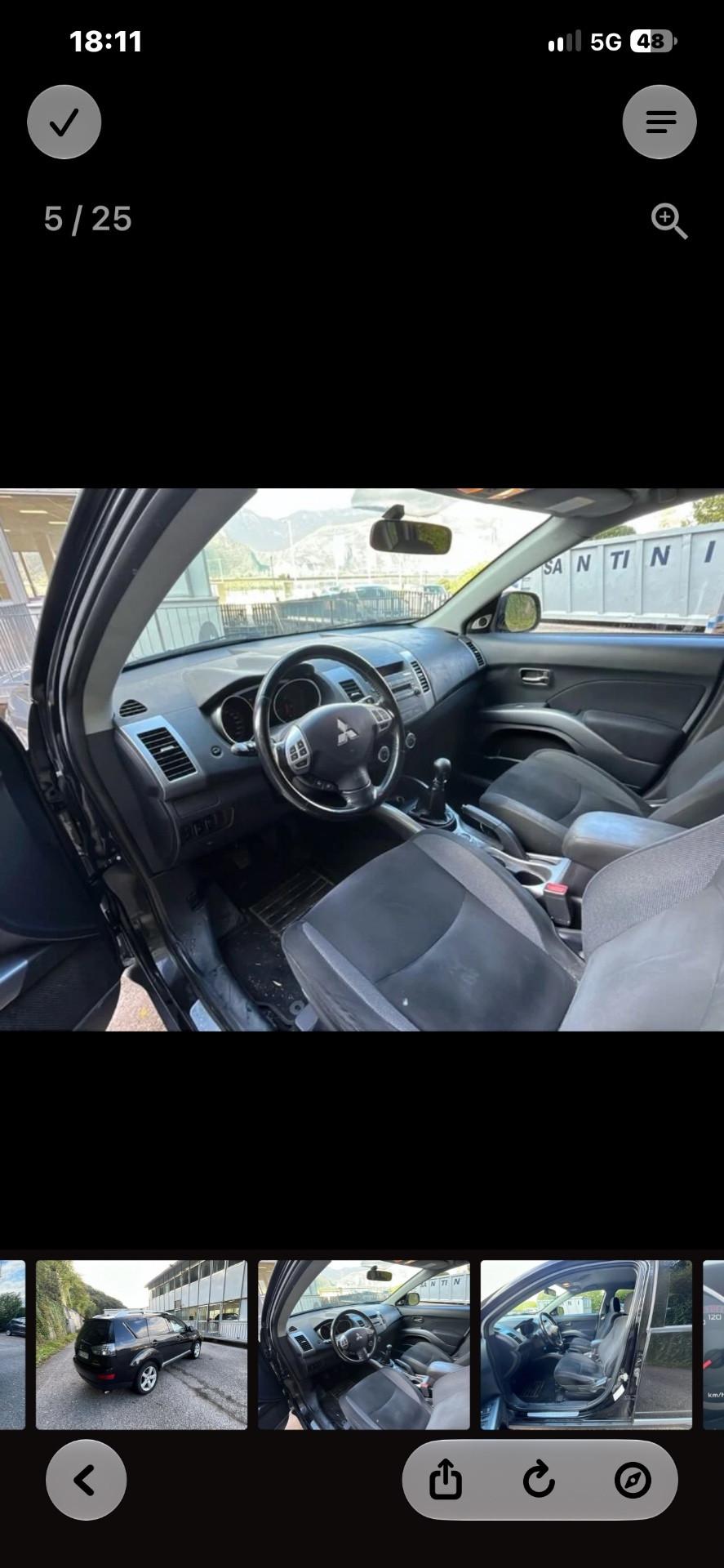 Mitsubishi Outlander 2.0 DI-D Instyle 7 p.ti DPF