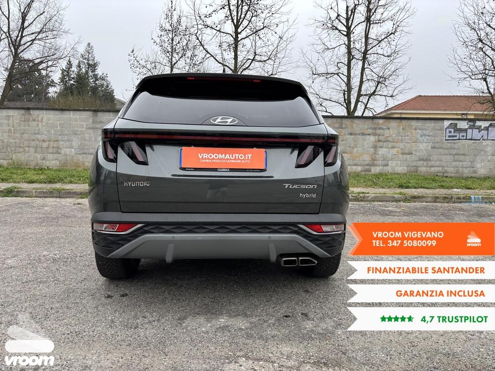 HYUNDAI Tucson 3ª serie Tucson 1.6 HEV aut. Ex...