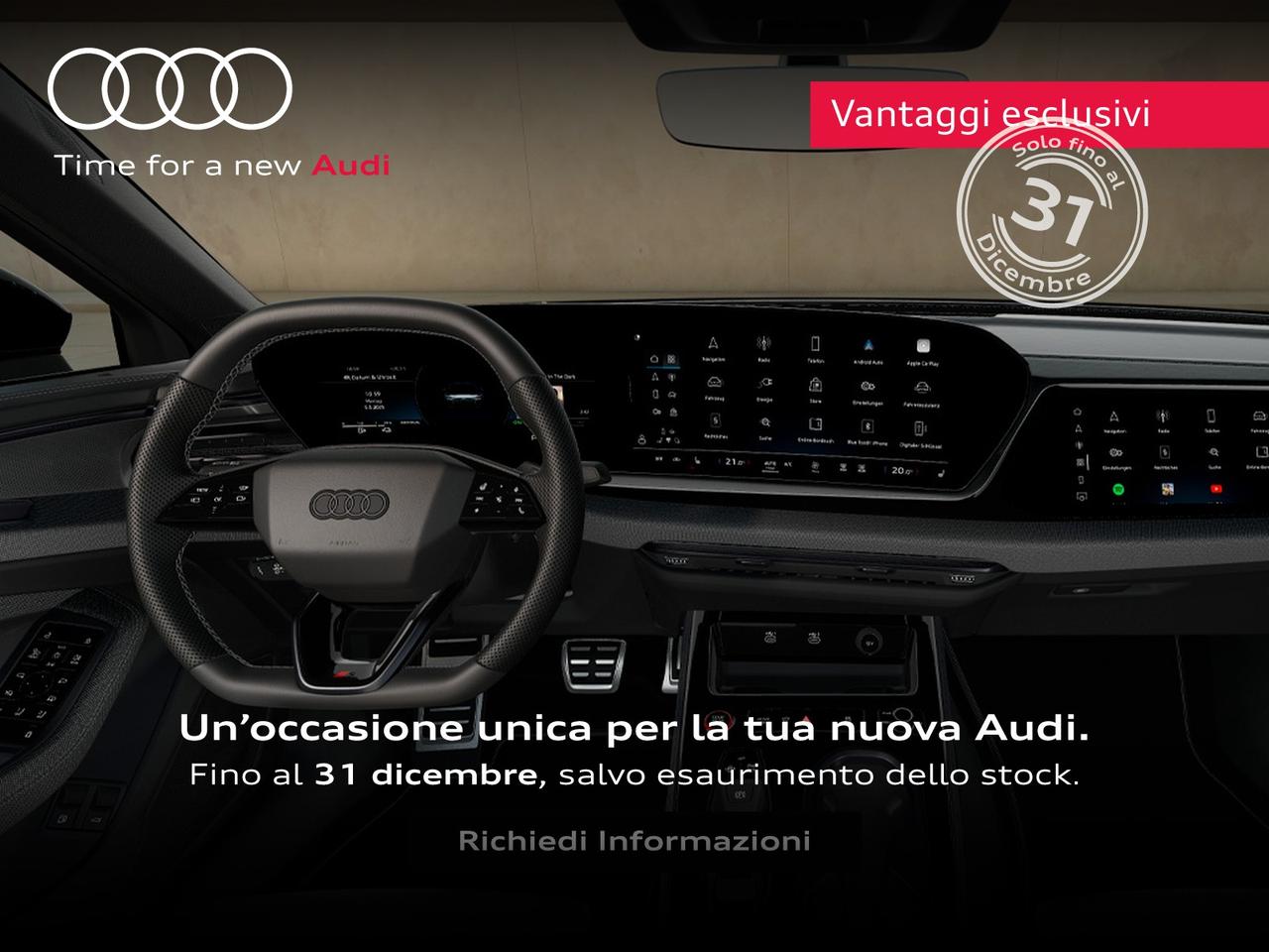 Audi A6 2.0 e-hybrid s line edition quattro 367cv s-tronic