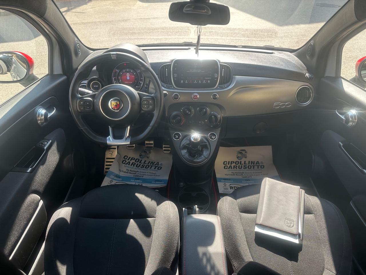 Abarth 595 1.4 Turbo T-Jet 195 CV Pista 7/2018 KM 86800CERT 1PROP