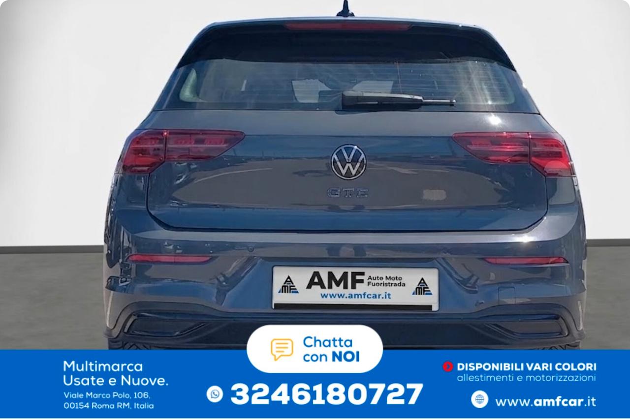 Volkswagen Golf 1.4 GTE e-Hybrid RearView