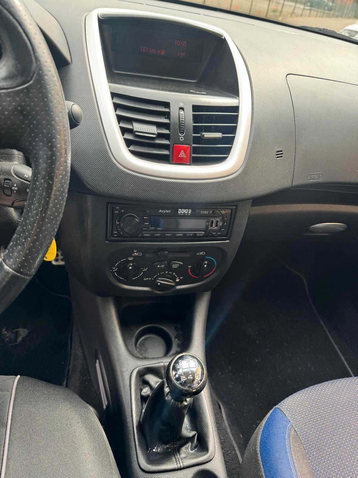 Peugeot 206 2012 1.1 BENZ/GPL 60CV 5p.