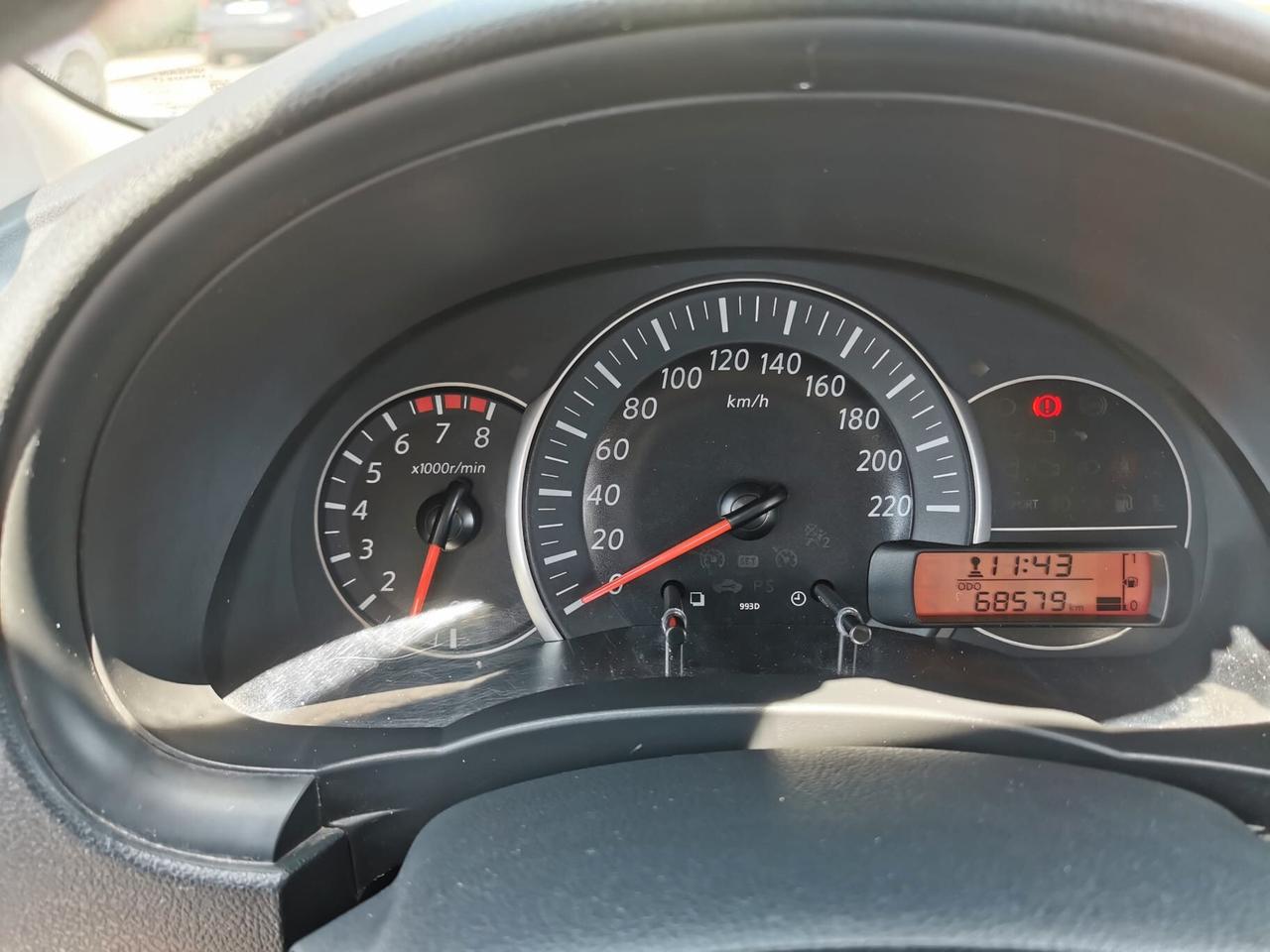 Nissan Micra 1.2 12V 5 porte Tekna solo km.68000