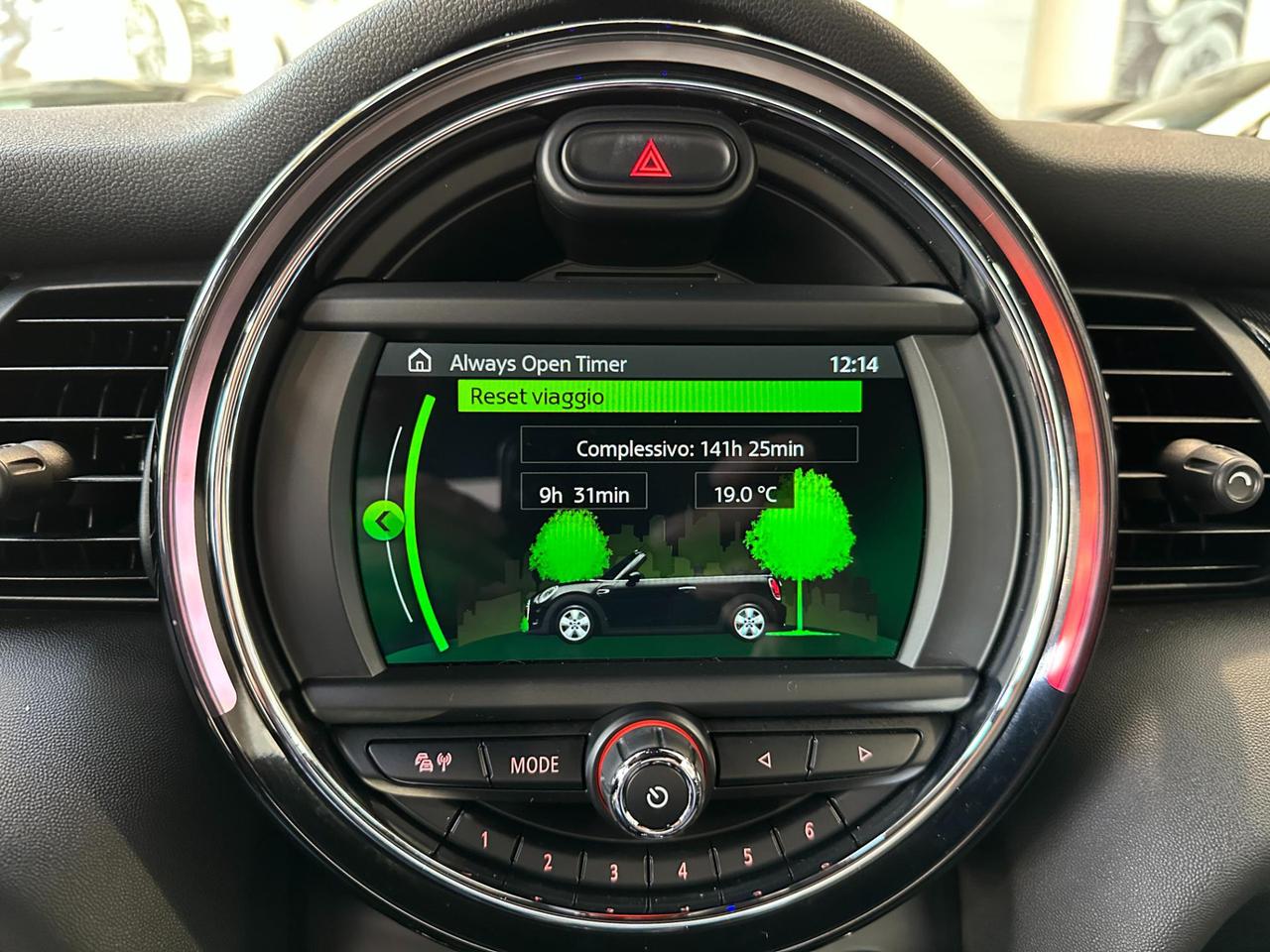 Mini Cabrio Cooper D Hype 1.5 Auto-LED-17"-Telecamera-Carplay-Pack Luci