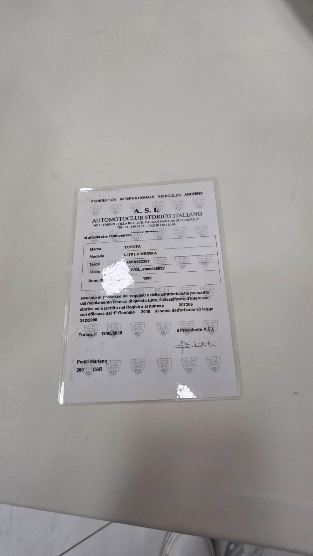 Toyota Land Cruiser II 2.4 turbodiesel SW LJ70