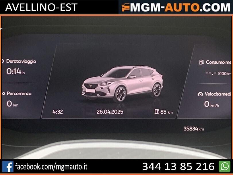 Cupra Formentor 2.0 TDI 4Drive DSG