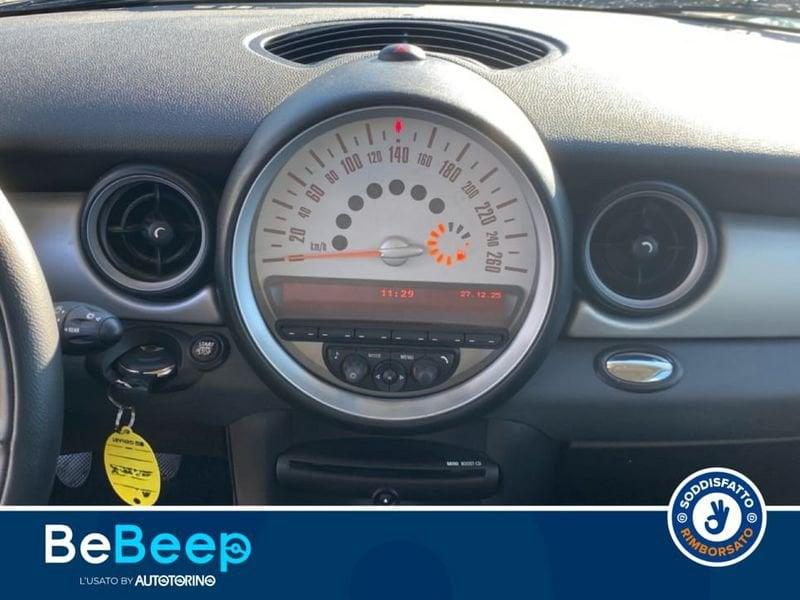 MINI Mini 3 porte 1.6 ONE S/CLIMA