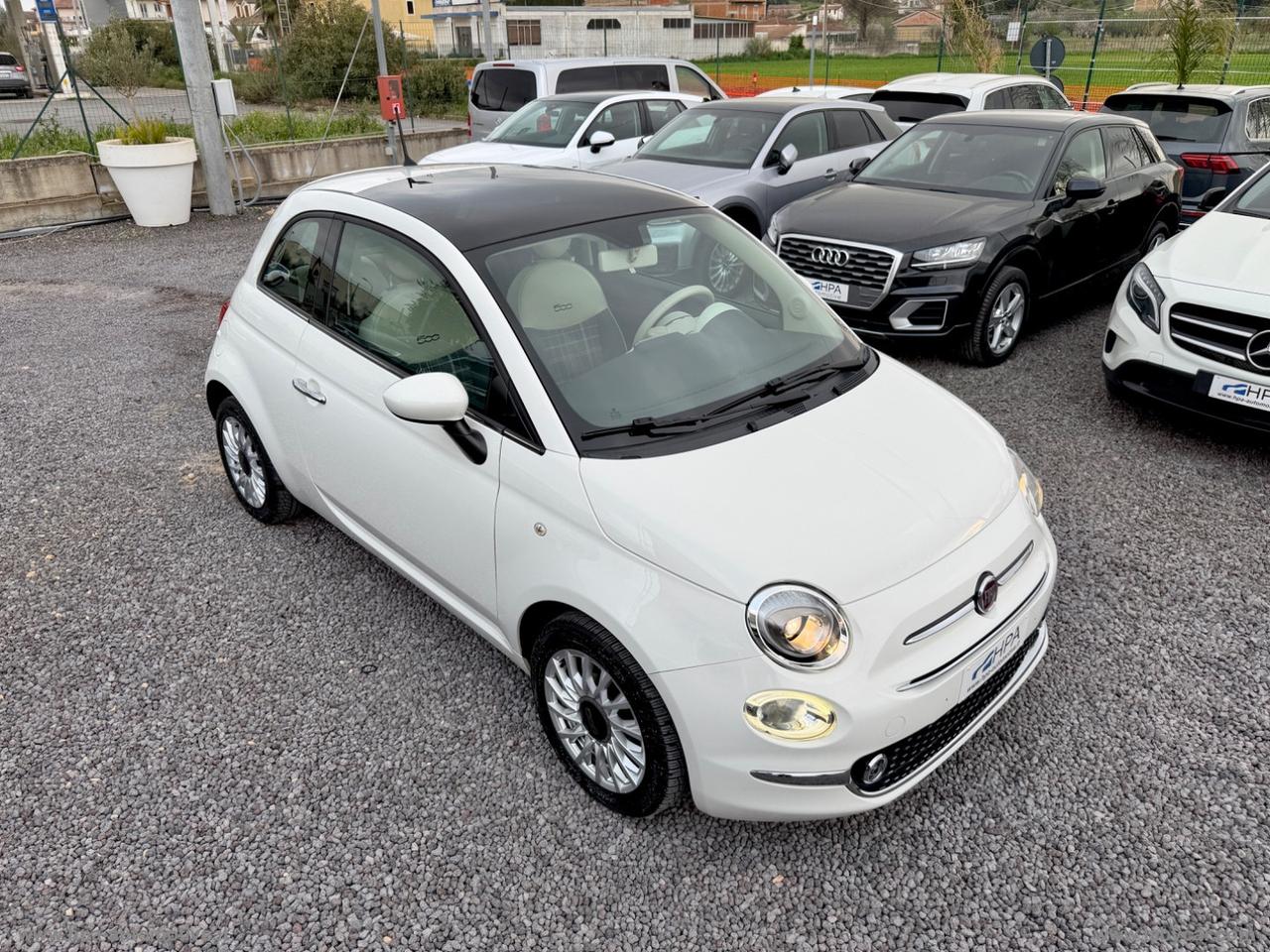 FIAT 500 1.2 Lounge TETTO IN VETRO SENSORI PARCHEGGIO