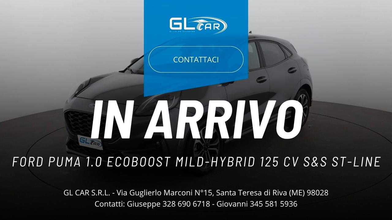 Ford Puma 1.0 EcoBoost Mild-Hybrid 125 CV S&S ST-Line