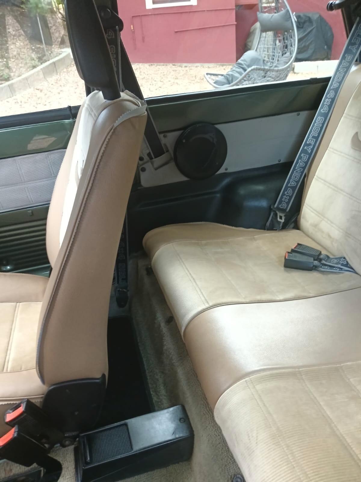 Fiat Panda 1000 4x4 Sisley + Carrello in tinta carrozzeria