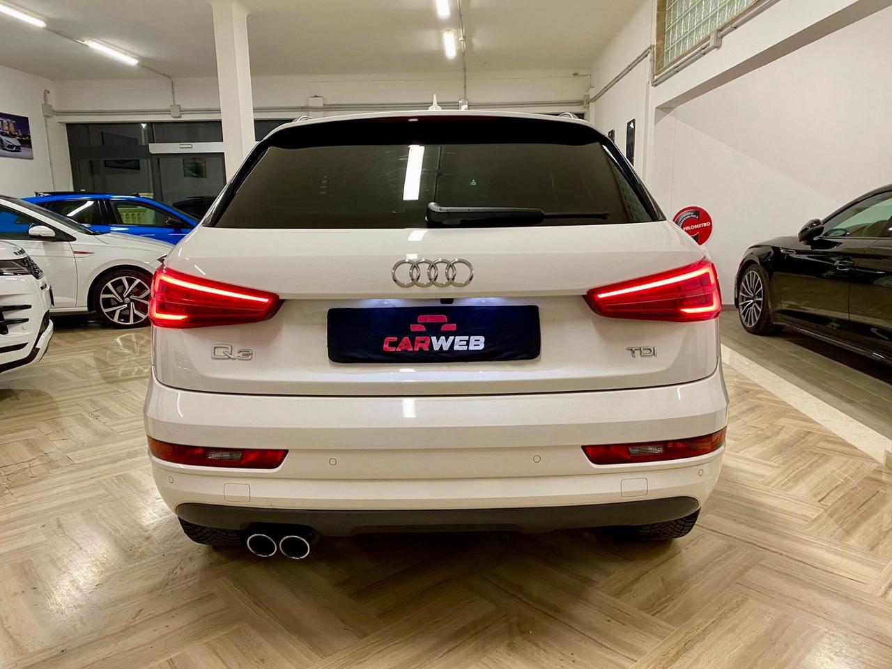 AUDI Q3 S-LINE 2.0 TDI NAVY LED Cam 2017