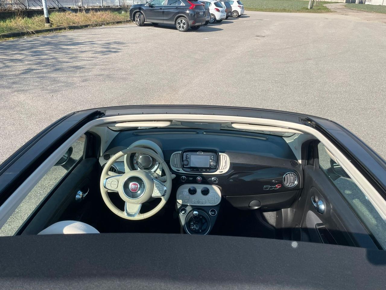 Fiat 500 C 1.2 Lounge -Cabrio-Automatica-Unico Pro-Neopatentati-35.060km!