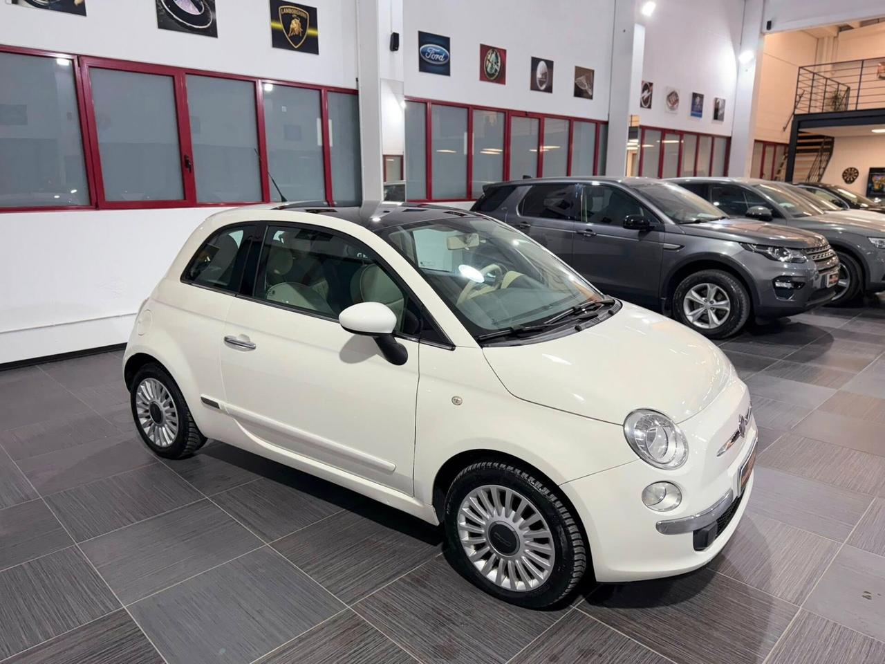 Fiat 500 1.2 benz 69cv Lounge 2010 Con soli 100.000KM