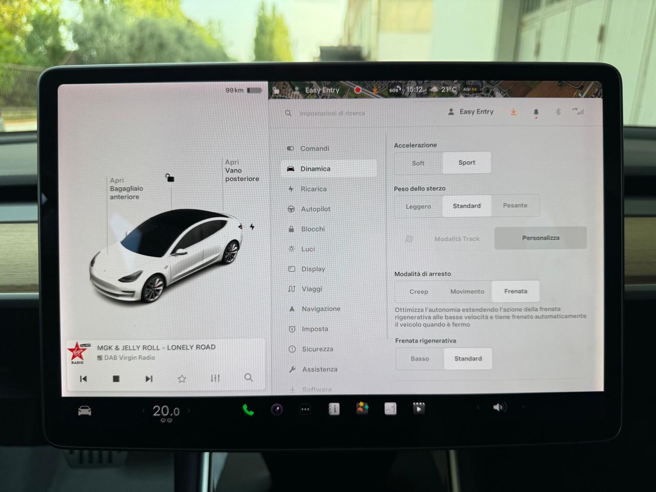 Tesla Model 3 Model 3 Long Range Performance Dual Motor AWD Garanzia 24 Mesi