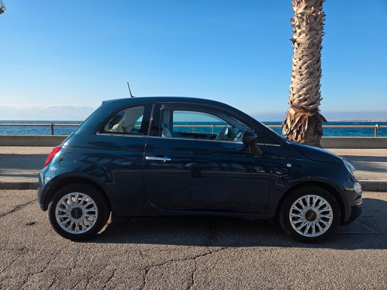 Fiat 500- 1.2 LOUNGE Blu NAVI7' MY 2019