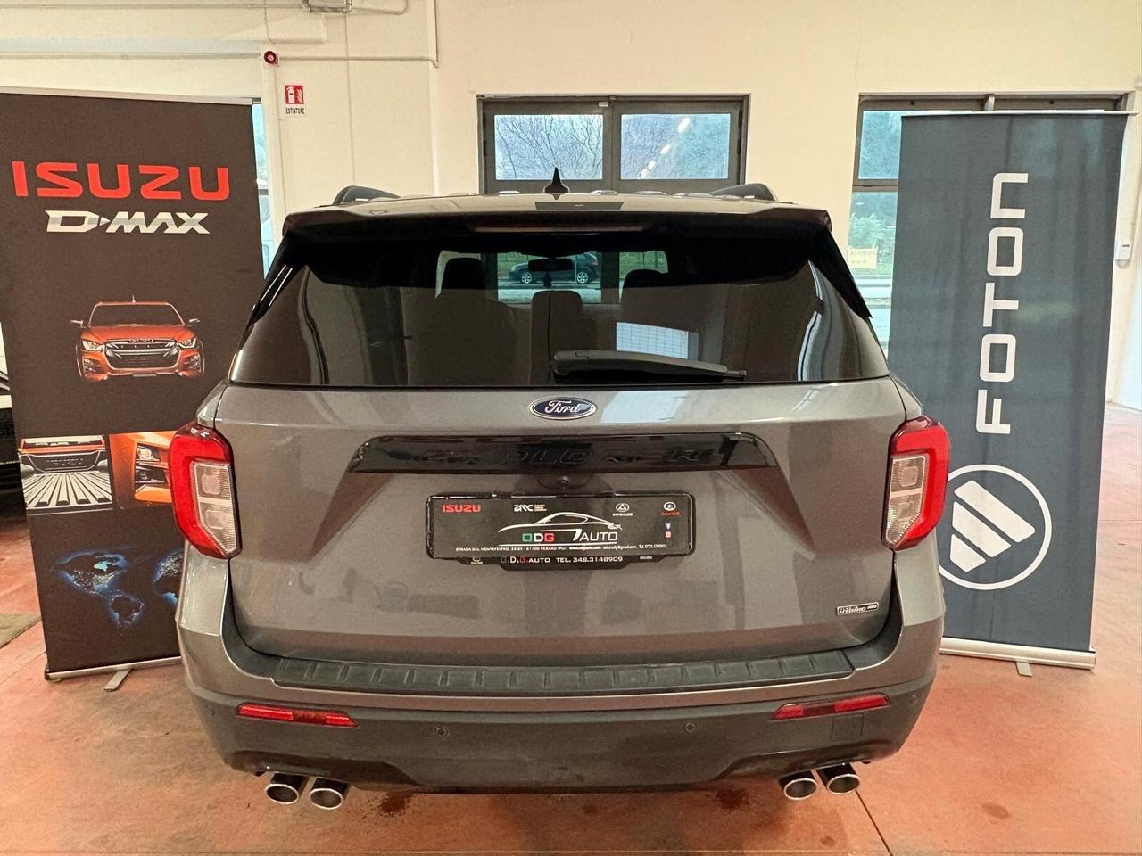 FORD EXPLORER HIBRID 4X4 CAMBIO AUT. ELETTRICA -Benz. 2.8 CV 363 Km 122. 344 garanzia 12 mesi