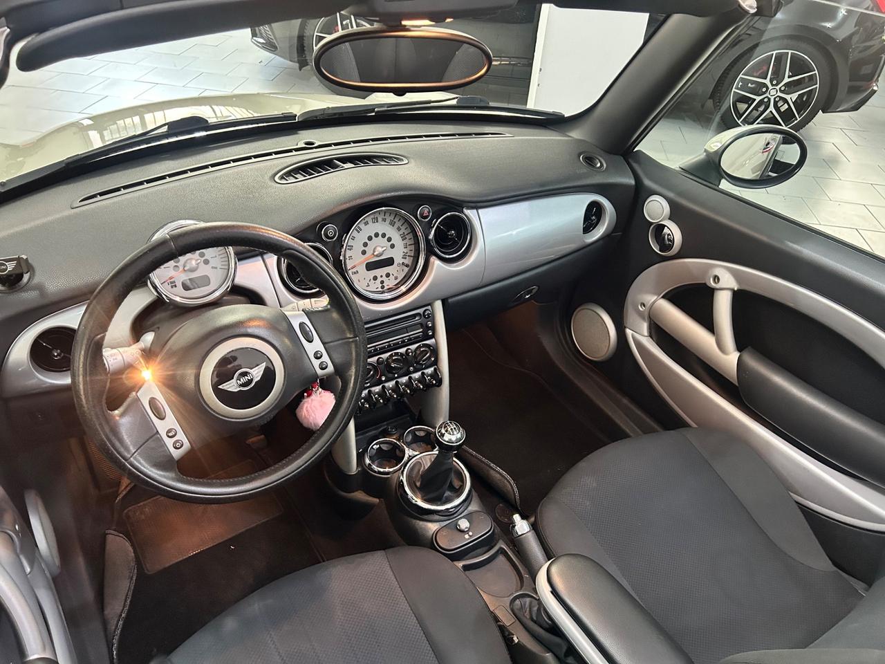 Mini 1.6 16V One Cabrio edition NEOPATENTATI