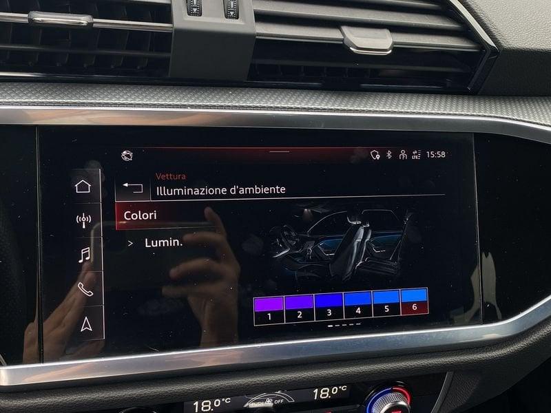 Audi Q3 SPB S Line interno ed esterno 2.0 TDI 200CV S-Tronic quattro 40