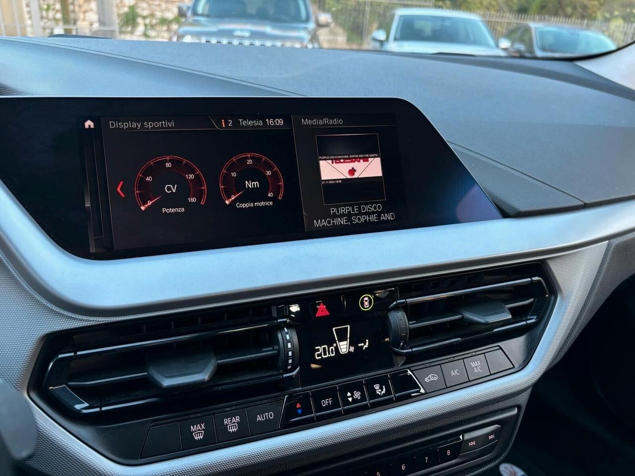 Bmw 116d 5p AUTOMATIC 116 CV Sport FULL- TOTAL BLACK