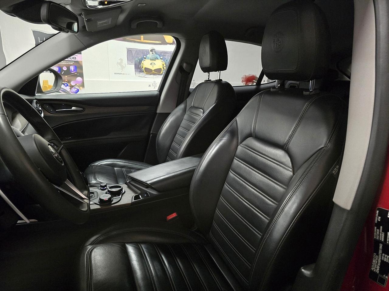 Alfa Romeo Stelvio 2.0 TURBO 280 CV AT8 Q4 ROSSO ALFA_SOLO 74MILA KM!