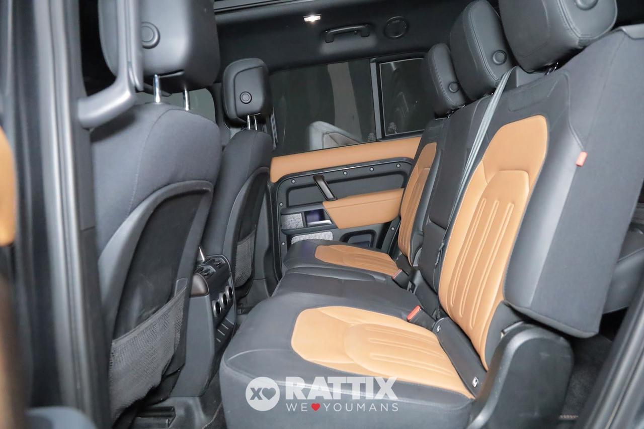 Land Rover Defender 3.0d 3.0 i6 Mhev 300CV X AWD Auto 8p.ti + tetto apribile & roof rack