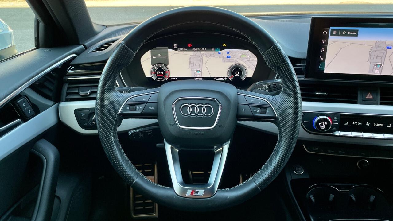 AUDI A4 AVANT 35 TDI 2.0 S-TRONIC 163 CV - INTERNI S-LINE, FULL LED