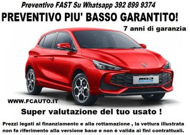 Mg MG3 comfort benzina , Nuova da immatricolare !