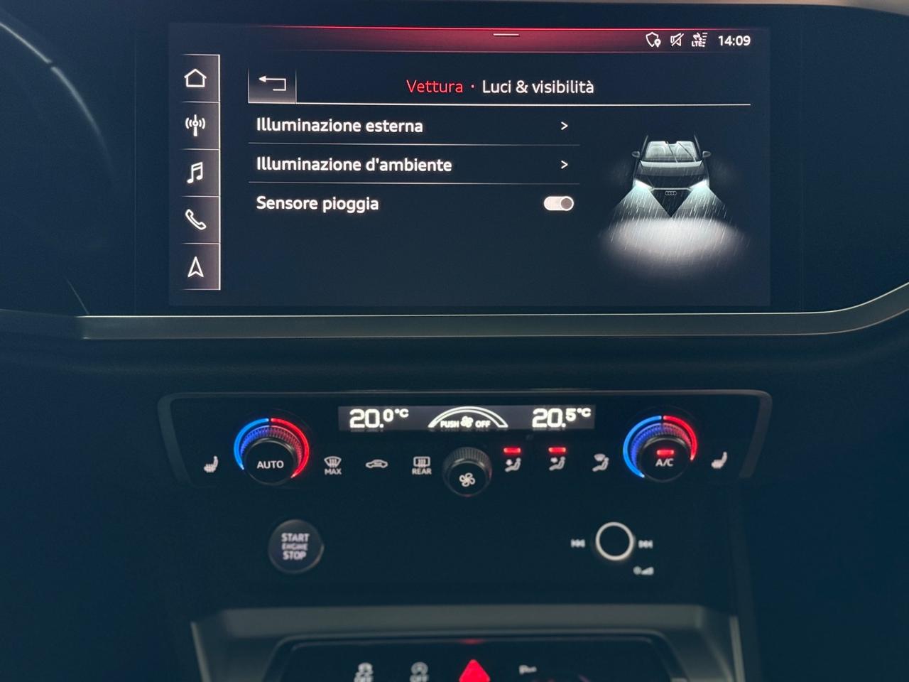 Audi Q3 35 2.0 Tdi 150CV STronic TETTO-Led