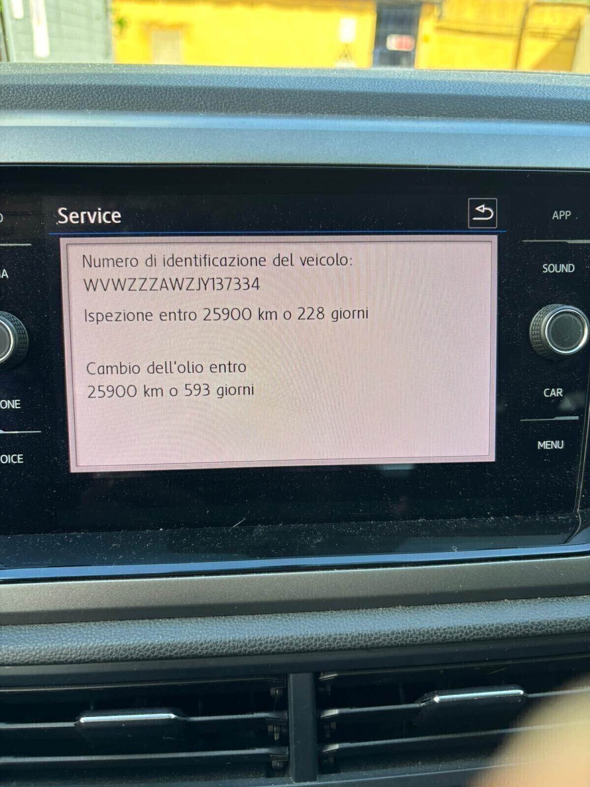 VOLKSWAGEN POLO-1,0-EURO 6B-FRENATA CITY-2 REVISION