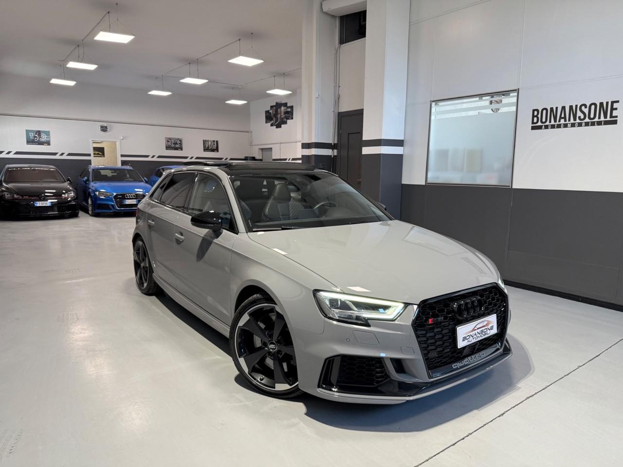 Audi A3 RS 3 SPB 2.5 tfsi 400cv Tetto Full optional