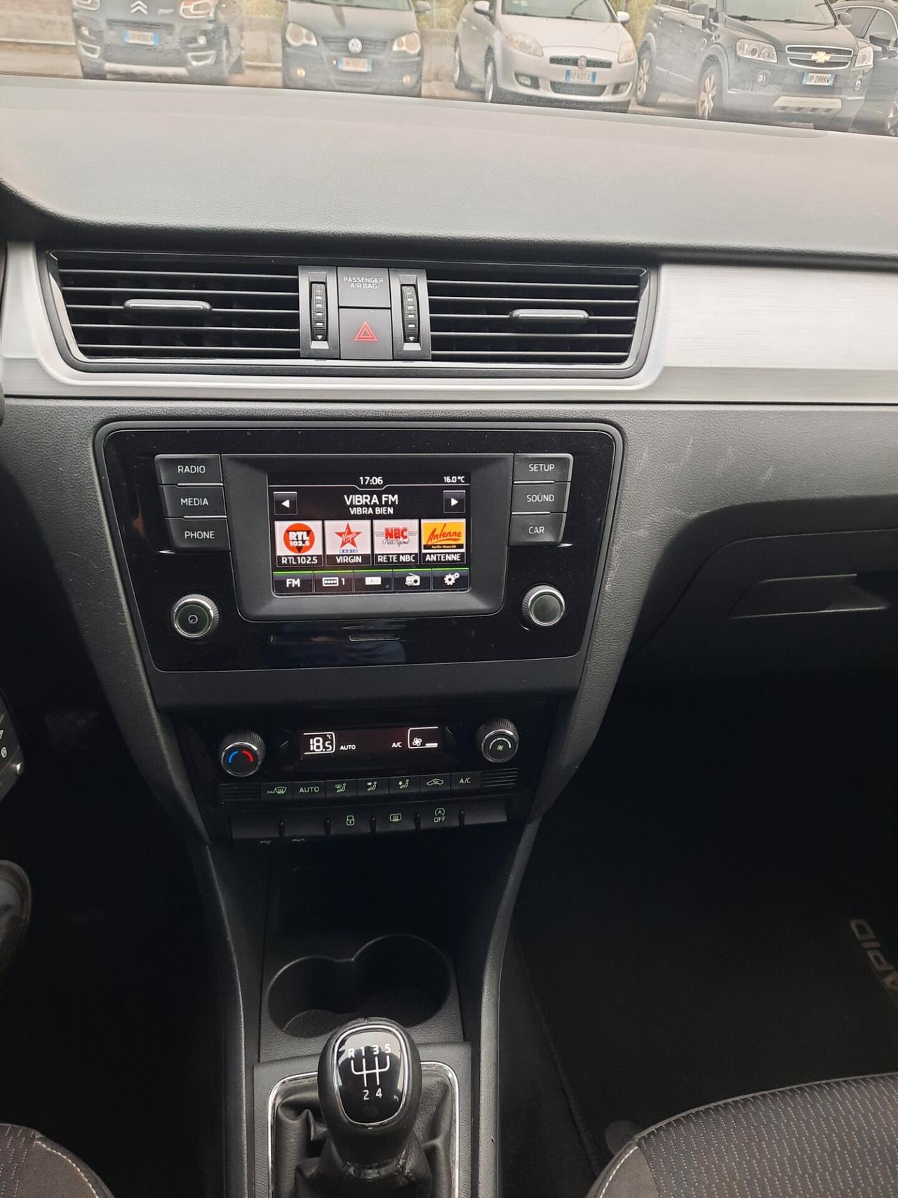 Skoda Rapid 1.4 TDI 90 CV Ambition OK NEOPATENTATI