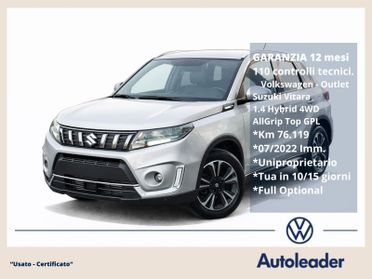 Suzuki Vitara 1.4 Hybrid 4WD AllGrip Top GPL