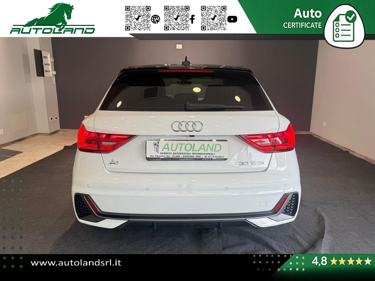Audi A1 Sportback 30 1.0 tfsi S Line Edition 110cv