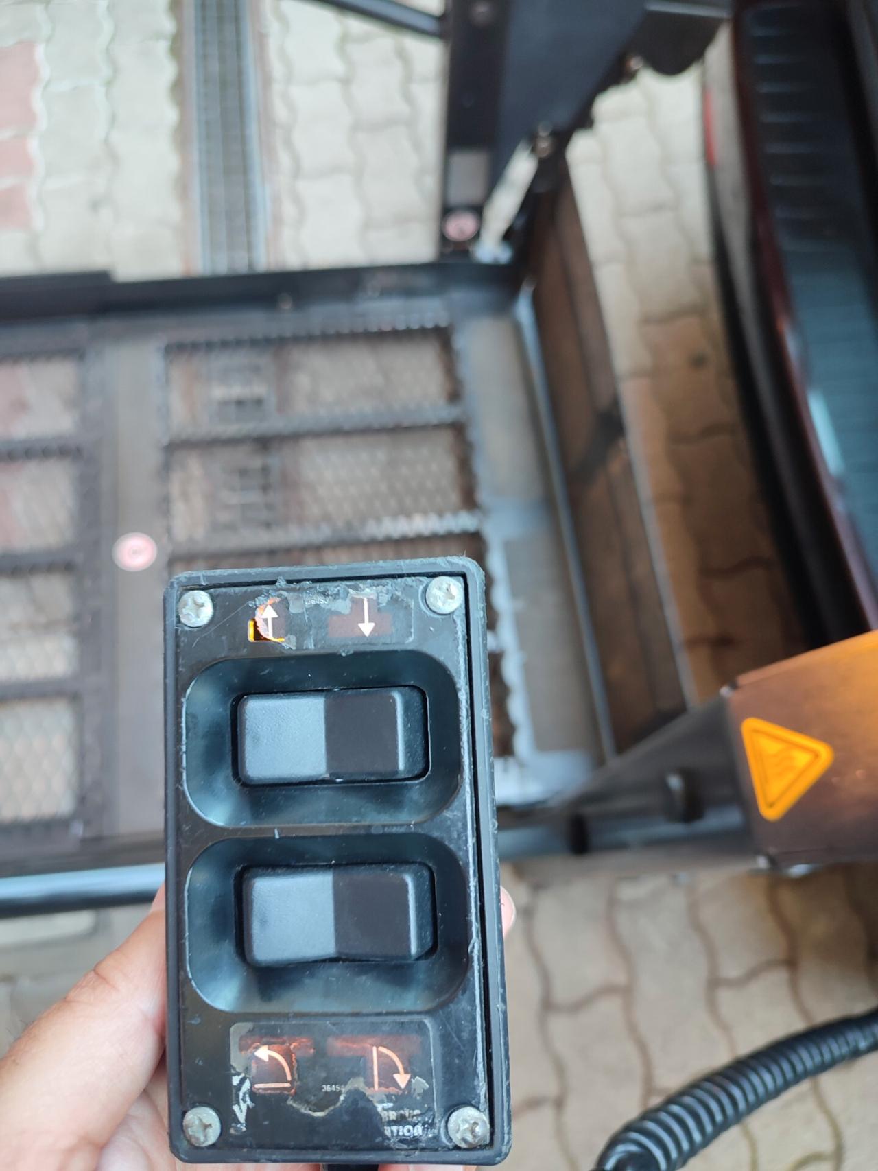 FIAT DOBLO 2012 BENZINA PEDANA DISABILI ELETTRICA TETTO ALTO