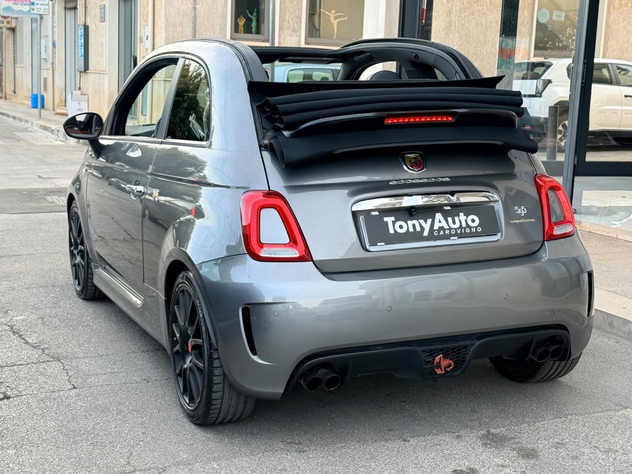 Abarth 595 595C CABRIO Competizione 160cv BLOCK SHAFT,NAVI,TELECAMERA,BLUETHOOT,USB,INTERNI IN PELLE,ANDROID AU