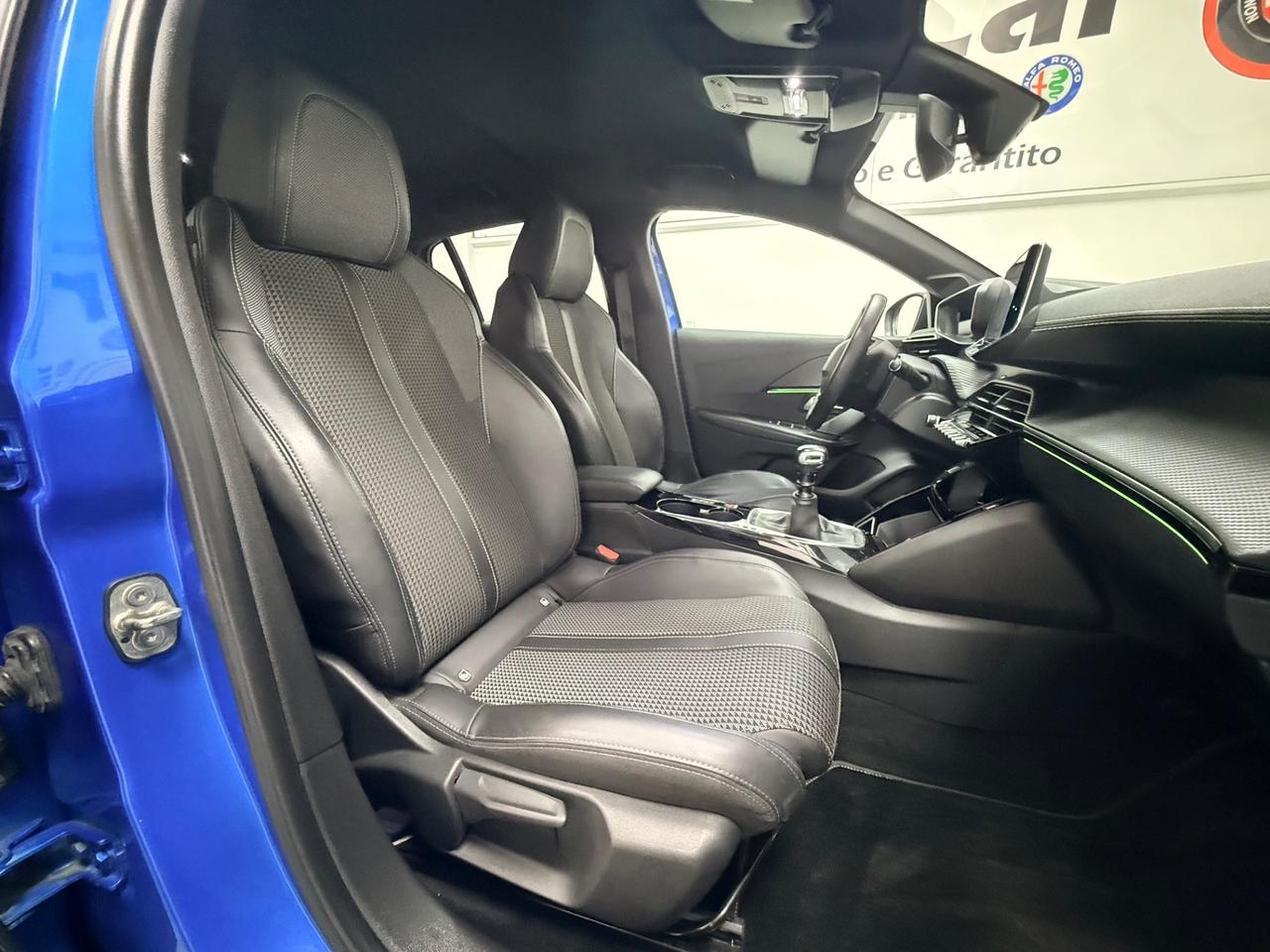 Peugeot 208 1.2 100 CV 5P GT Line 01/2020 EURO 6B NEOPATENTATI