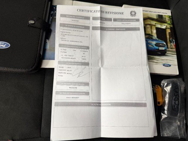 FORD EcoSport 1.5 Ecoblue 100 CV Start&Stop ST-LINE