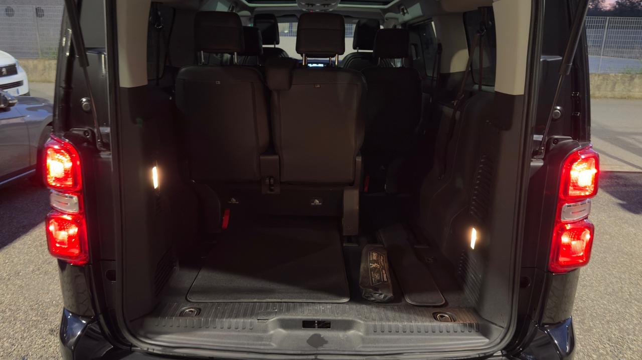 PEUGEOT TRAVELLER 2.0 BLUEHDI LONG BUSINESS VIP 177CV - OTTO POSTI, SEDILI IN PELLE ELETTRICI RISCADABILI, TETTO