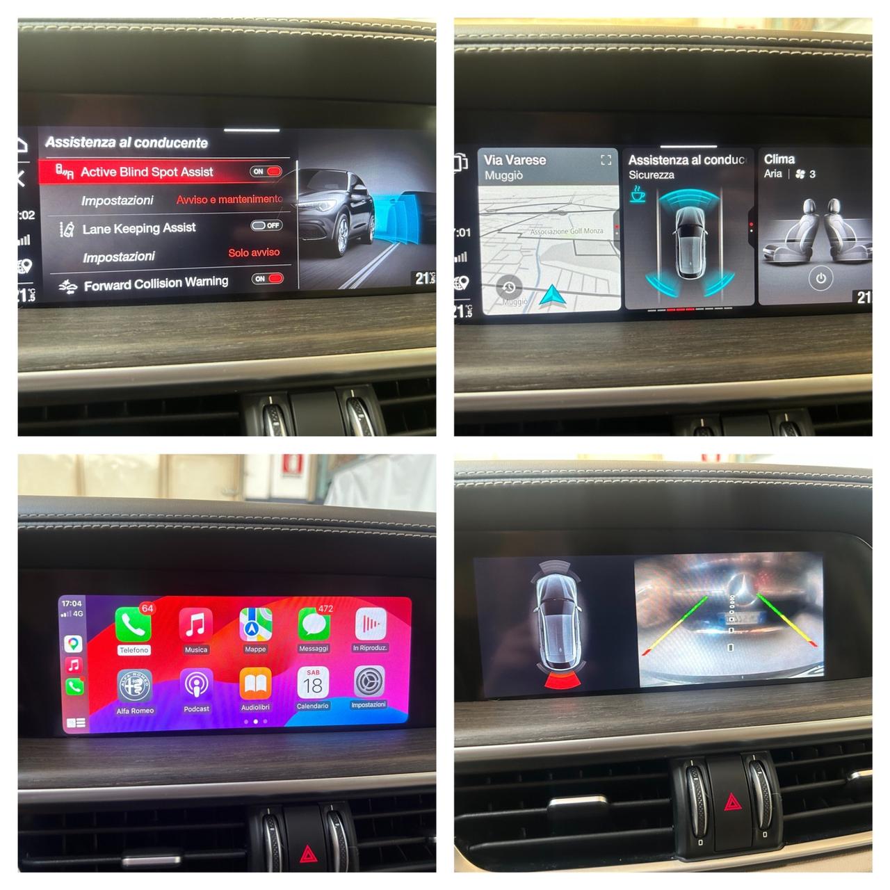 Alfa Romeo Stelvio 2.2 Turbodiesel 190 CV AT8 Q4 Ti