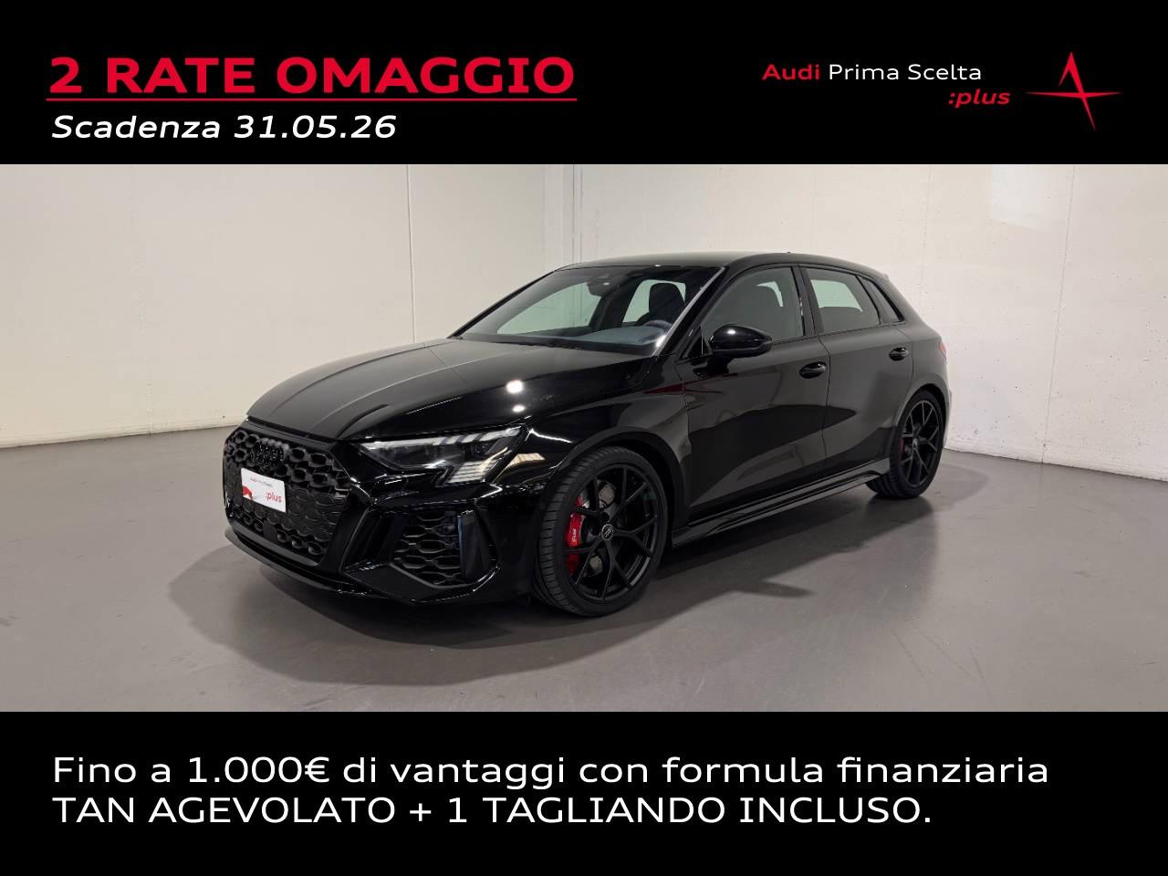 AUDI RS3 SPORTBACK TFSI QUATTRO S-TRONIC