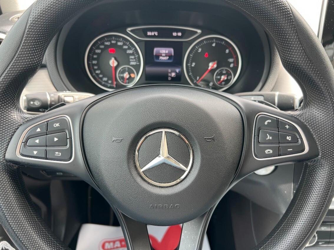 Mercedes-Benz B 180 1.5 d 110 cv executive auto Navi unico proprietario
