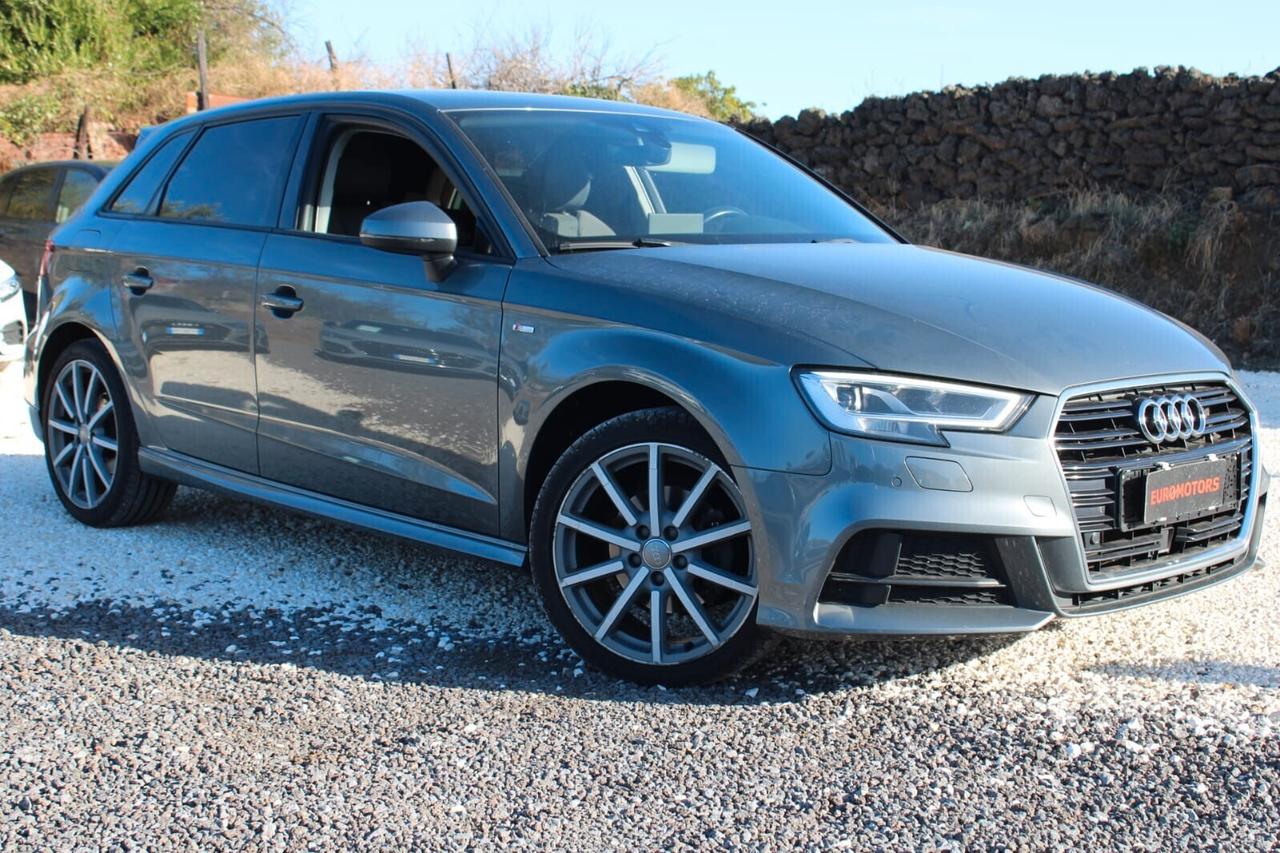 Audi A3 SPB 30 TDI S tronic Tua A SOLI 251€ al mese Anticipo Zero