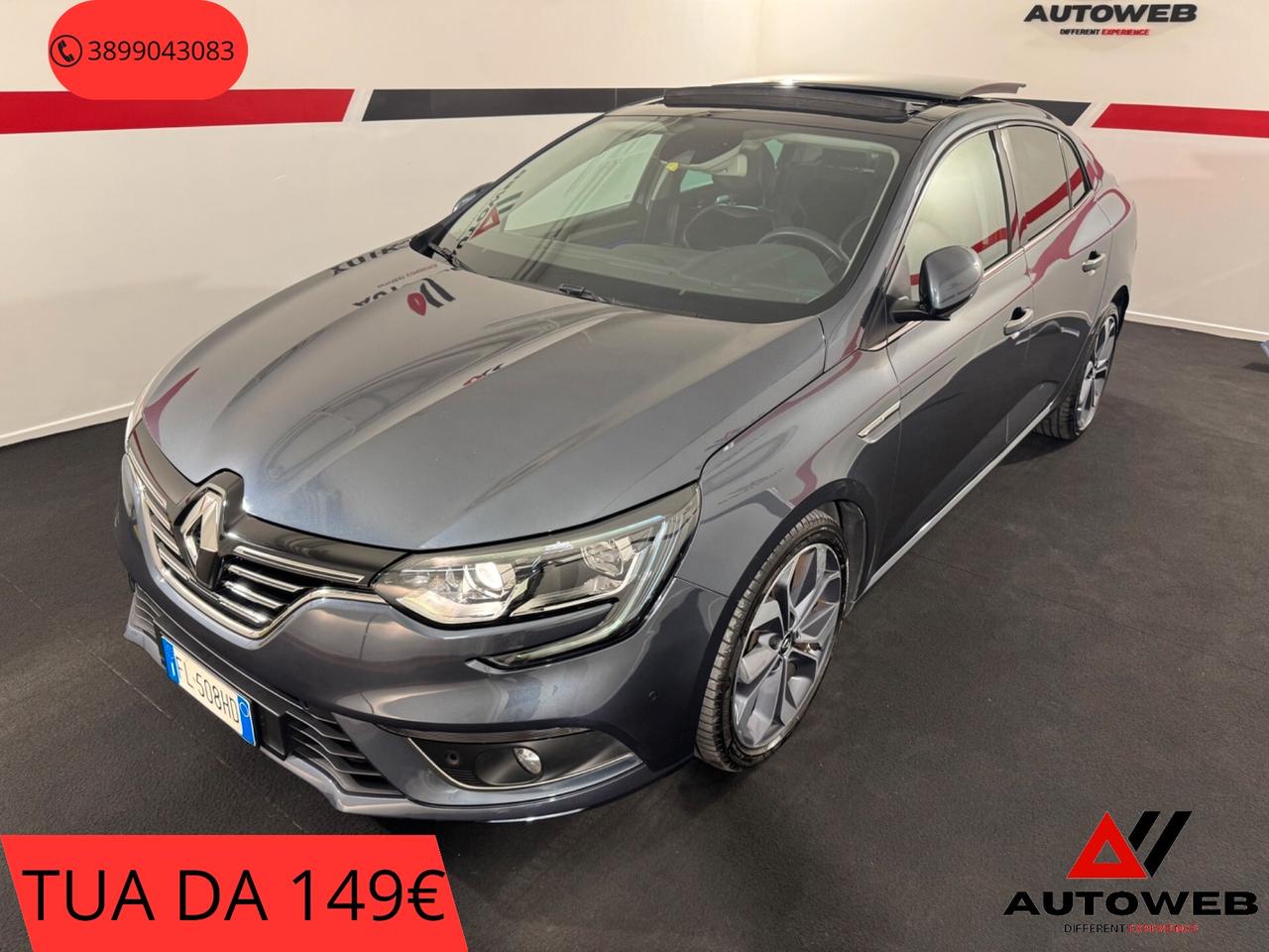 Renault Megane Mégane Grand Coupé TETTO APRIBILE dCi 130CV Energy Intens FULL OPTIONAL