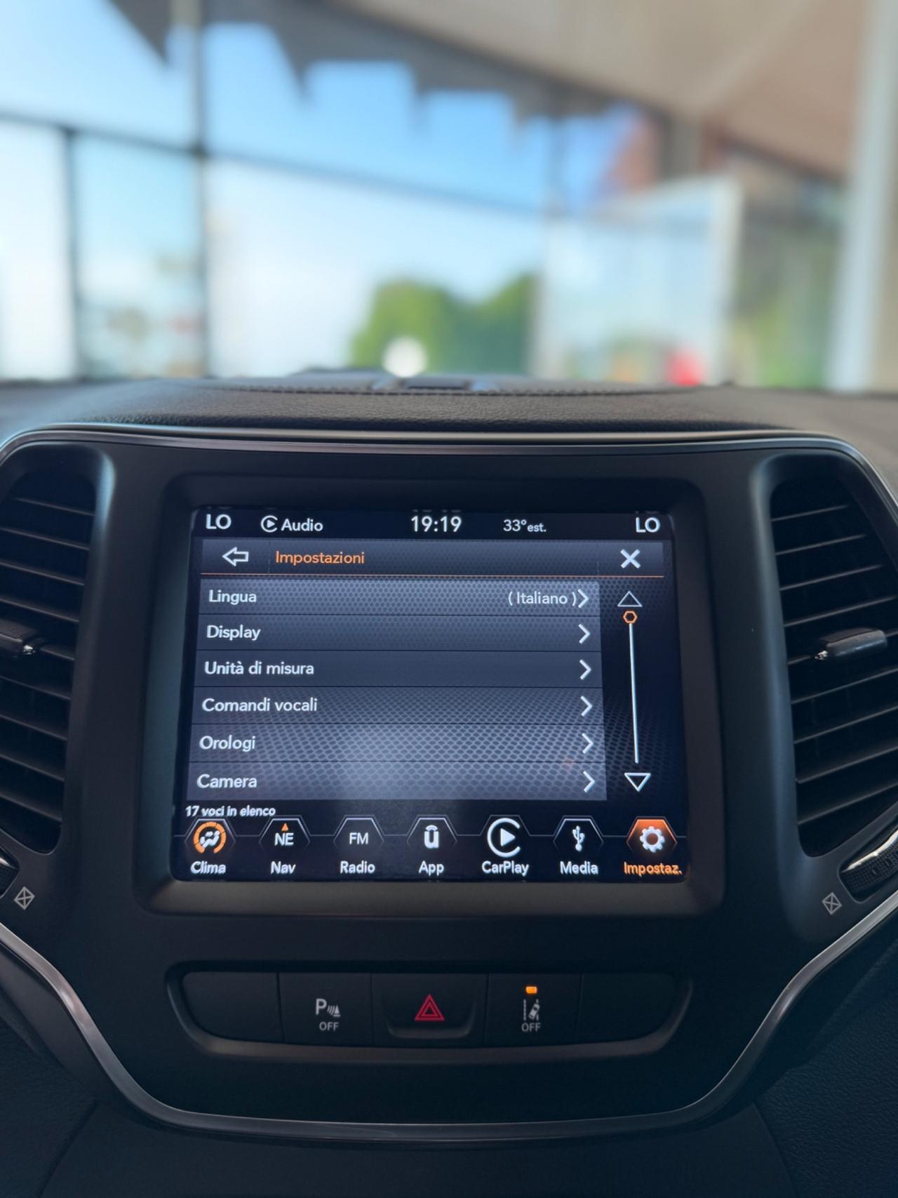 Jeep Cherokee 2.2 Mjt AWD 194CV Active Drive II Overland 11/2019 EURO 6B