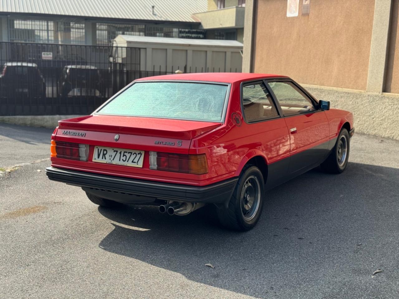 Maserati Biturbo S - TARGA ORO